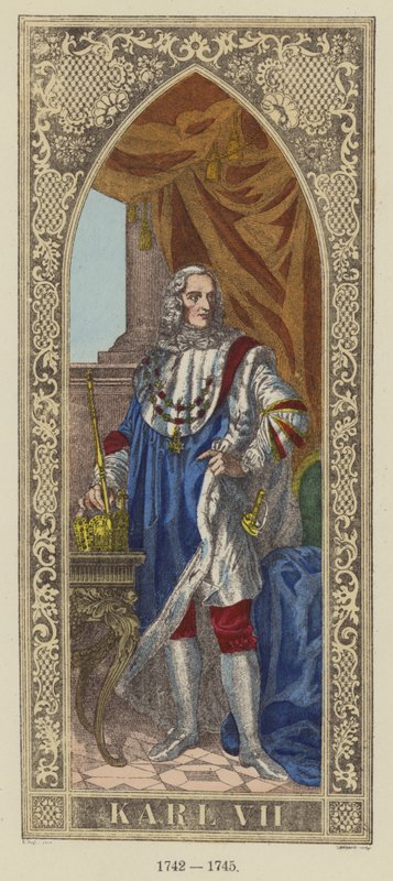 Karol VII, 1742-1745 autorstwa German School