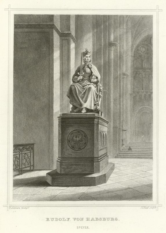 Rudolf Habsburga, Speyer autorstwa German School