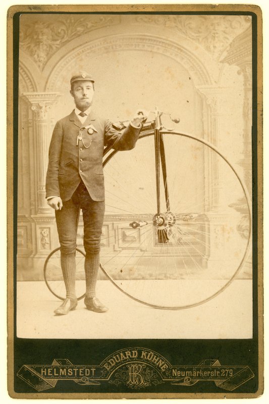 Niemiecki penny-farthing (zdjęcie) autorstwa German Photographer