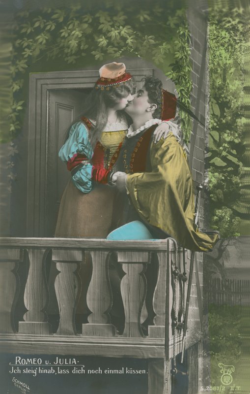 Romeo i Julia, kartka walentynkowa (zdjęcie) autorstwa German Photographer
