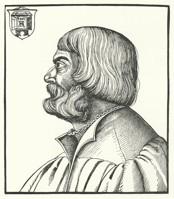 Albrecht Durer , niemiecki malarz i grafik (grafik) autorstwa German School