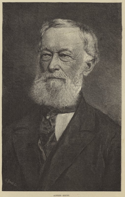 Alfred Krup autorstwa German School