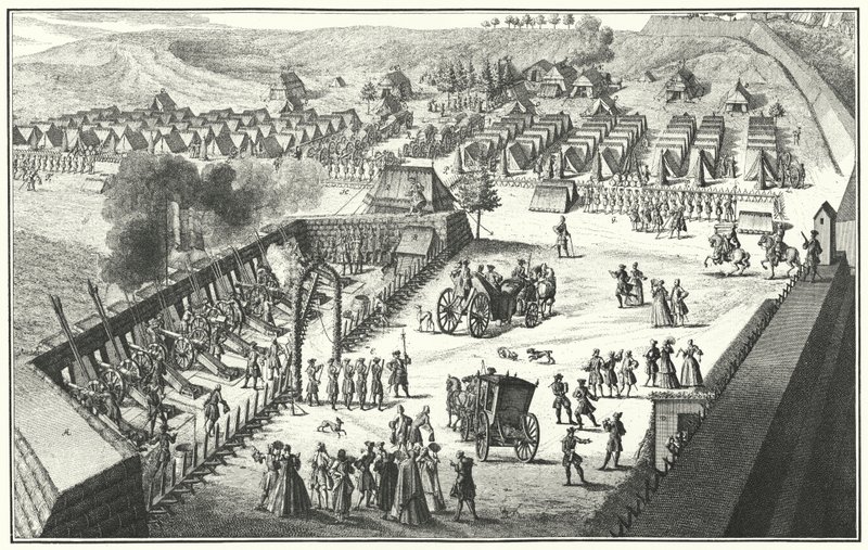 Wiertło artyleryjskie, Norymberga, 1733 (rycina) autorstwa German School