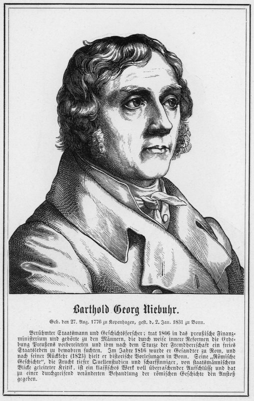 Barthold Georg Niebuhr (grafika) autorstwa German School