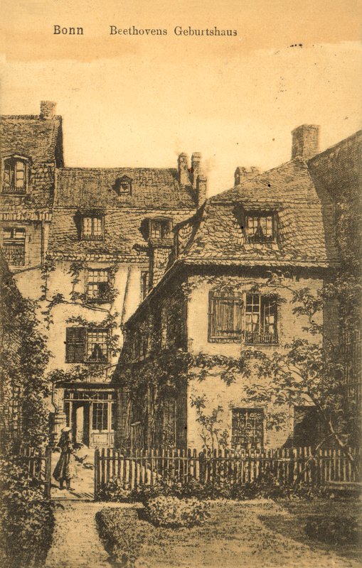 Bonn, miejsce urodzenia Beethovena autorstwa German School