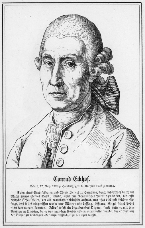 Conrad Eckhof (grafika) autorstwa German School