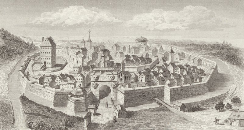 Forchheim, Bawaria, Niemcy autorstwa German School