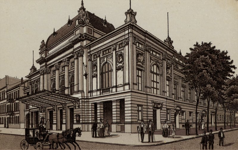 Hamburg: Deutsches Schauspielhaus, Teatr Niemiecki (lito) autorstwa German School