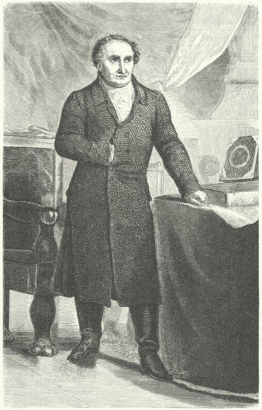 Heinrich Friedrich Karl vom und zum Stein, pruski mąż stanu (grafika) autorstwa German School