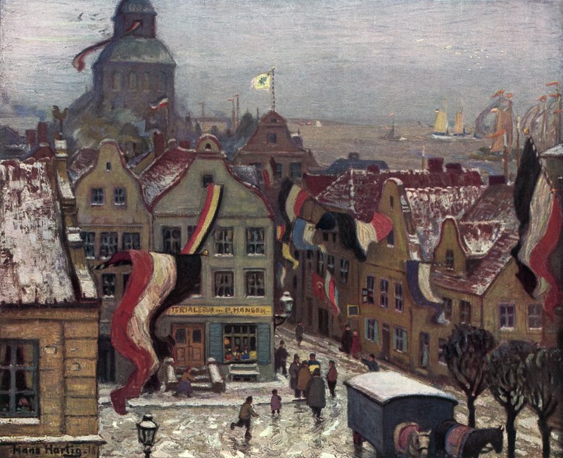 Zwycięstwo Hindenburga autorstwa German School