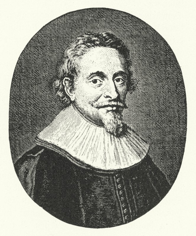 Hugo Grotius, holenderski prawnik (grafika) autorstwa German School