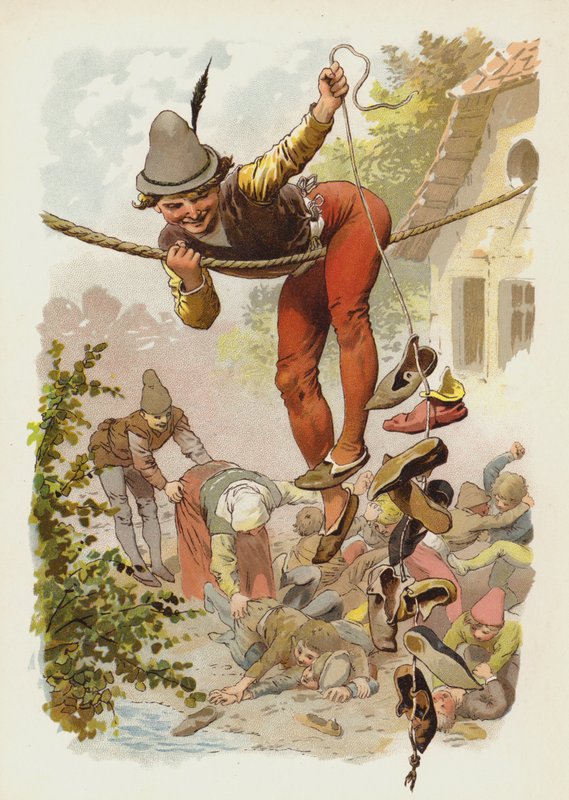 Ilustracja do Till Eulenspiegel autorstwa German School