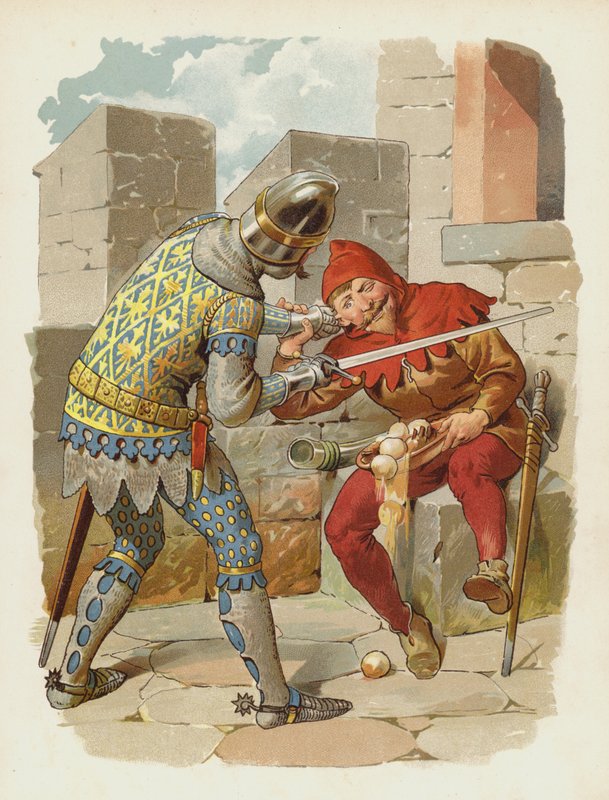 Ilustracja do Till Eulenspiegel autorstwa German School