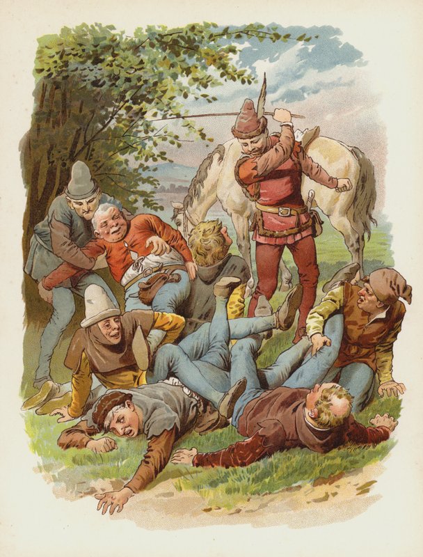 Ilustracja do Till Eulenspiegel autorstwa German School