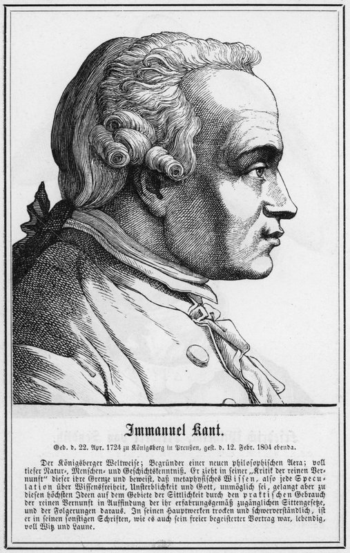 Immanuel Kant (grafika) autorstwa German School