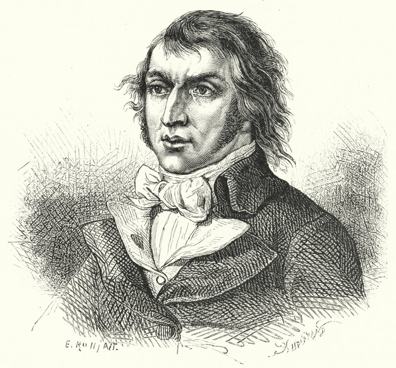 Jean-Lambert Tallien , francuski polityk rewolucyjny (Grawerowanie) autorstwa German School