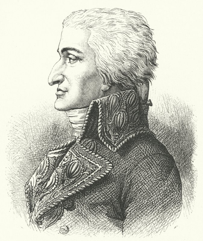 Jean Jacques Regis de Cambaceres, francuski prawnik i mąż stanu, który był jednym z głównych autorów Kodeksu Napoleońskiego (rycina) autorstwa German School