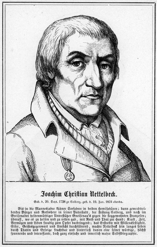 Joachim Christian Nettelbeck (grafika) autorstwa German School