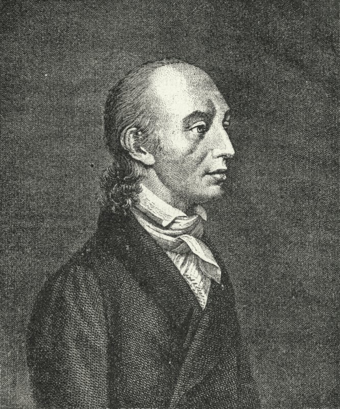 Johann Heinrich Voss, niemiecki klasyk i poeta (grafika) autorstwa German School