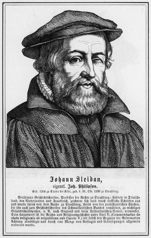 Johann Sleidan (grafika) autorstwa German School