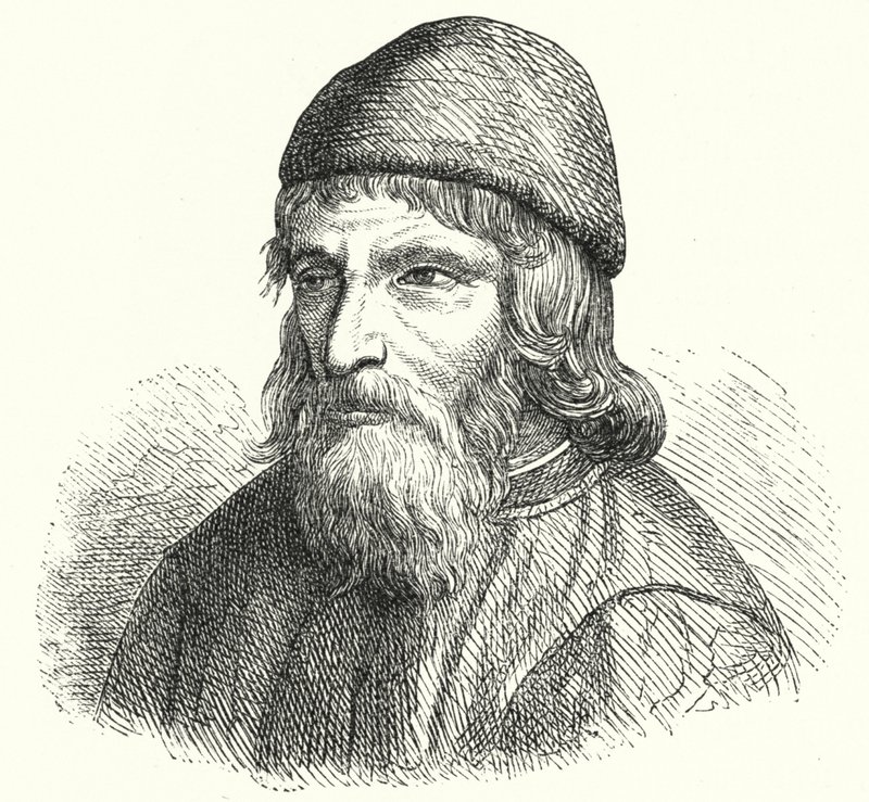 Johannes Trithemius, niemiecki opat benedyktynów i erudyta (rytownictwo) autorstwa German School