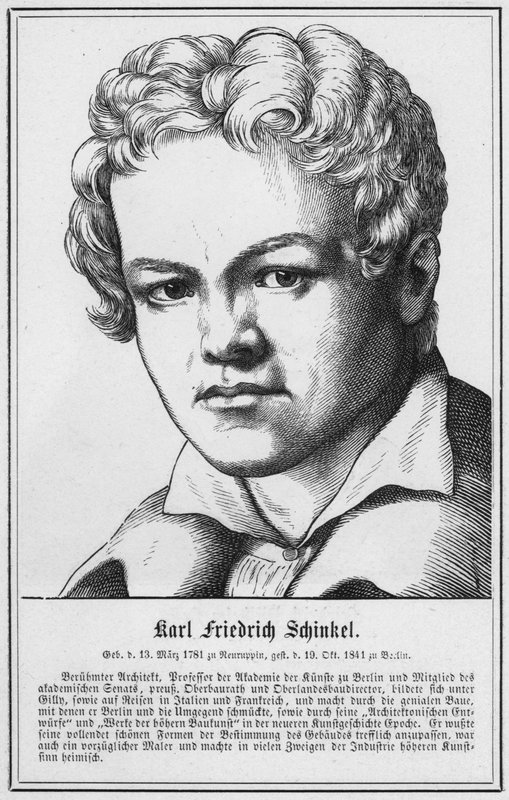 Karl Friedrich Schinkel (grafika) autorstwa German School