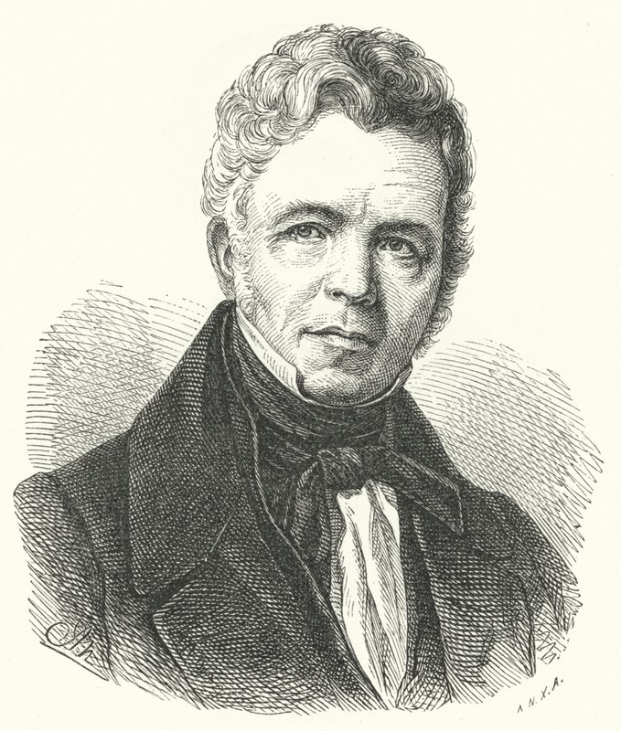 Karl Friedrich Schinkel, pruski architekt, urbanista, artysta i projektant autorstwa German School