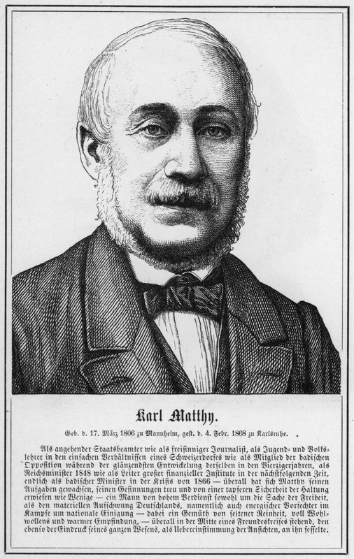 Karl Matthy (Grawerowanie) autorstwa German School