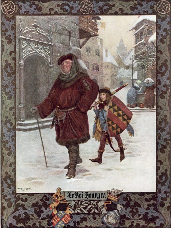 Król Henryk V autorstwa German School