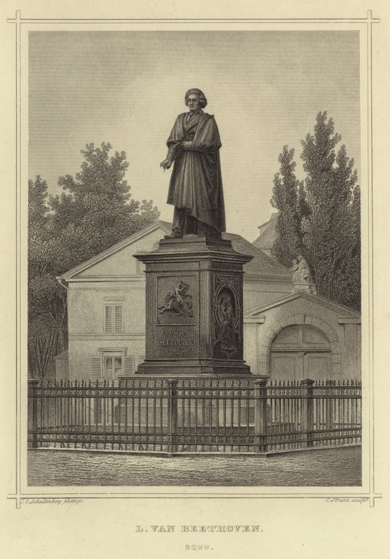 L van Beethoven, Bonn autorstwa German School