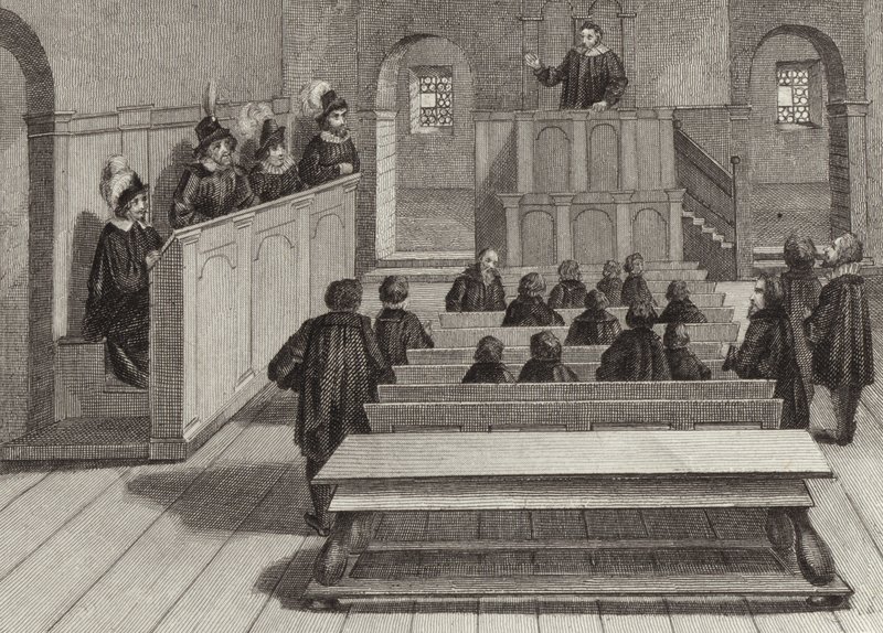 Sala wykładowa na Uniwersytecie w Tybindze, Niemcy autorstwa German School