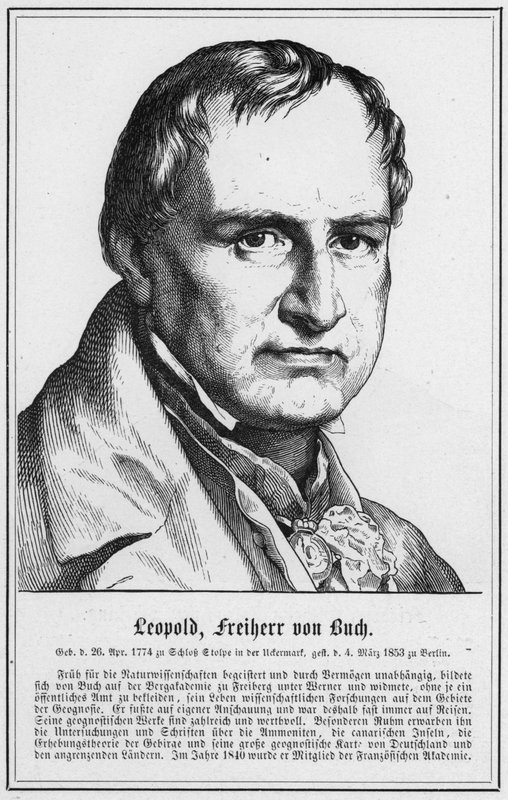Leopold, Freiherr von Buch (grafika) autorstwa German School