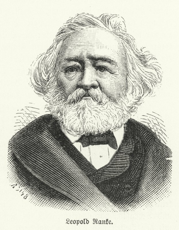 Leopold von Ranke , niemiecki historyk (lito) autorstwa German School