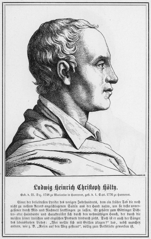 Ludwig Heinrich Christoph Holty (grafika) autorstwa German School
