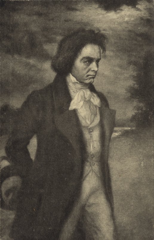 Ludwig van Beethoven, niemiecki kompozytor i pianista (1770-1827) autorstwa German School