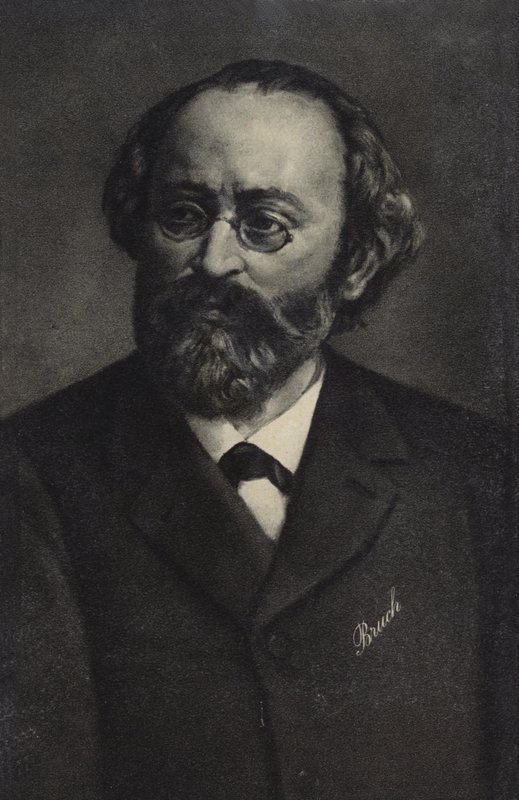 Max Bruch, niemiecki kompozytor i dyrygent romantyczny (1838-1920) autorstwa German School