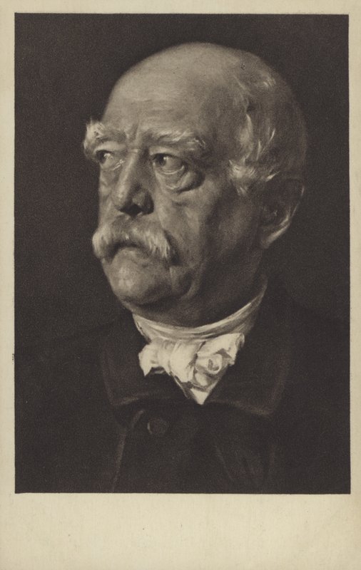 Otto von Bismarck, niemiecki mąż stanu autorstwa German School