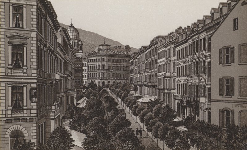 Parkstrasse (lito) autorstwa German School