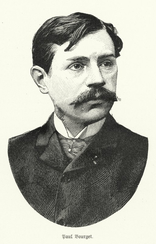 Paul Bourget, francuski powieściopisarz (lito) autorstwa German School