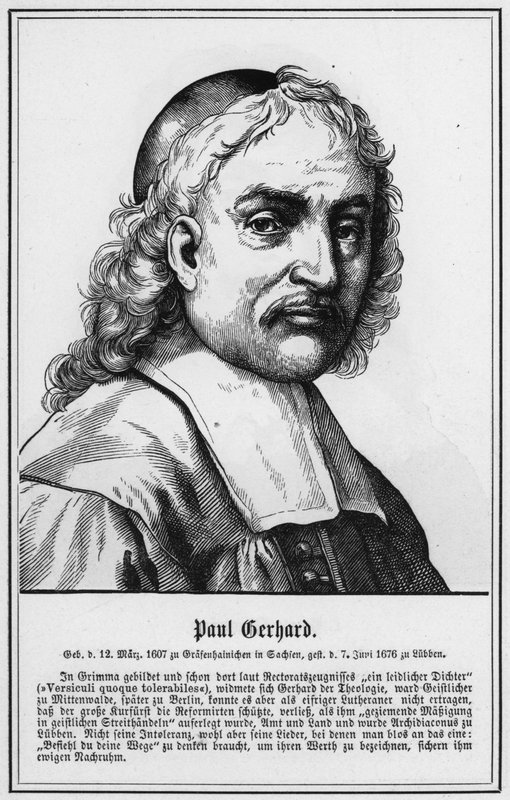 Paul Gerhard (Grawerowanie) autorstwa German School