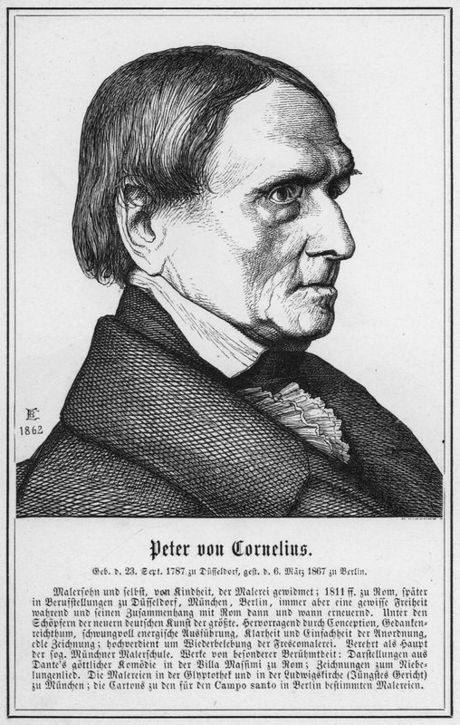 Peter von Cornelius (grafika) autorstwa German School