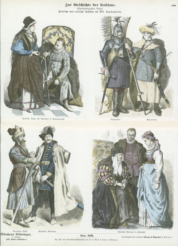 Stroje polskie i rosyjskie XV i XVI w. autorstwa German School