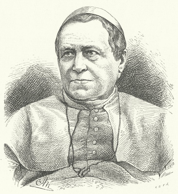 Papież Pius IX (rycina) autorstwa German School