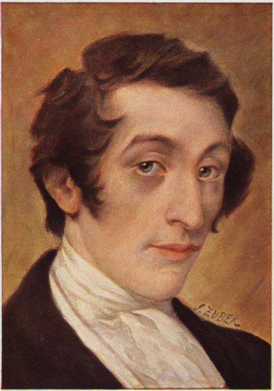 Portret Carla Marii von Weber autorstwa German School