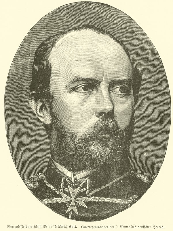 Książę Fryderyk Karol Pruski autorstwa German School