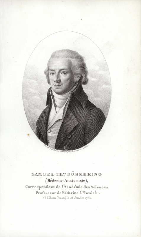 Samuel Thomas von Soemmerring autorstwa German School