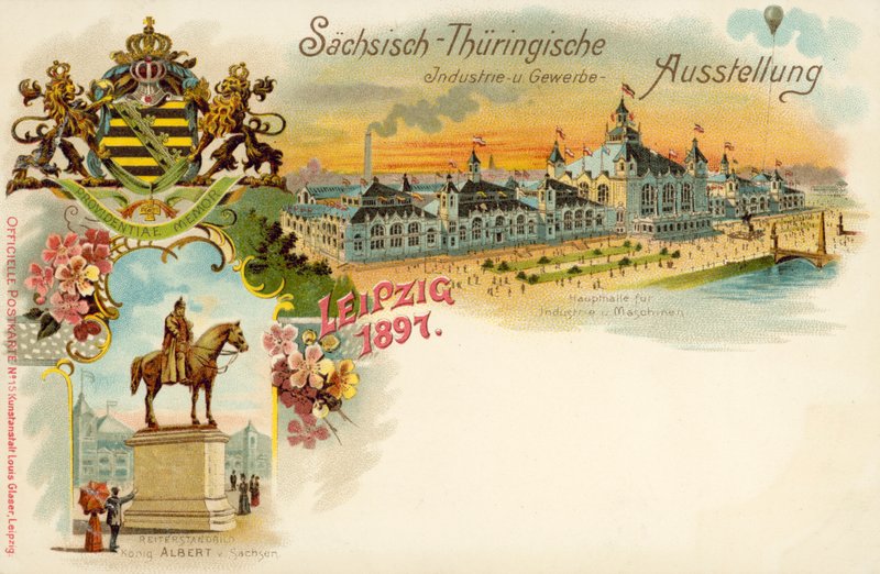 Wystawa Handlowo-Przemysłowa Saksonii i Turyngii w Lipsku, Niemcy autorstwa German School