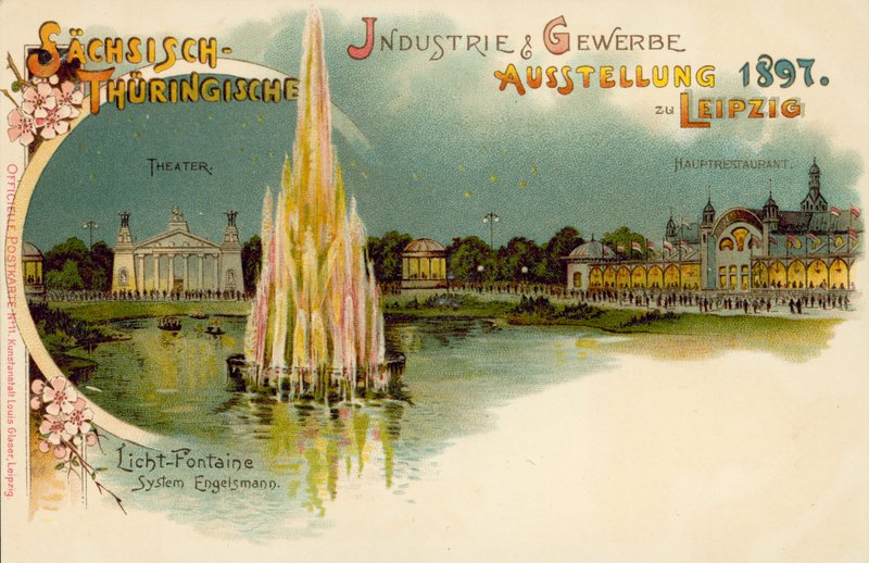 Wystawa Handlowo-Przemysłowa Saksonii i Turyngii w Lipsku, Niemcy autorstwa German School
