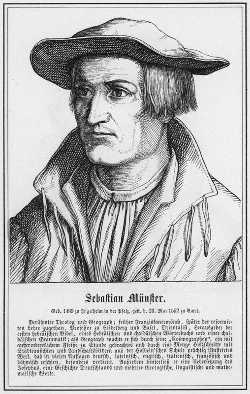 Sebastian Munster (grawerunek) autorstwa German School