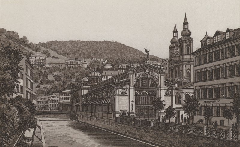 Kolumnada Gorących Źródeł (lito) autorstwa German School
